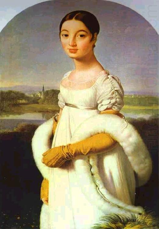 Jean Auguste Dominique Ingres Portrait of Mademoiselle Riviere. china oil painting image